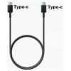 CAVO USB SAMSUNG TYPE-C > TYPE-C DA705BBE 1 MT. 25W. - BLACK - BULK