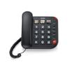 TELEFONO CON FILO BRONDI SENIOR BRAVO 15 BLACK