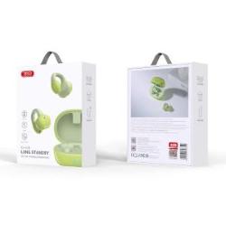 AURICOLARE BLUETOOTH XO G18 GREEN - EAR HOOK TWS STEREO