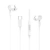 AURICOLARE STEREO XO [EP81] TYPE-C CON TASTO RISPOSTA - WHITE