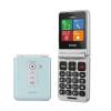 TELEFONO CELLULARE BRONDI FLIPPER DUAL SIM ITALIA GREEN WATER METAL