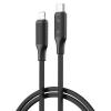 CAVO USB TYPE-C PD > LIGHTNING - XO NB-Q265A - BLACK [27W]