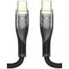 CAVO USB TYPE-C > TYPE-C - JELLICO B20 - BLACK [66W PD]