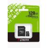 MICRO SD 128 GB KINGSTON CON ADATTATORE SD - CLASSE 10 [SDCS3/128GB]