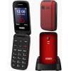 TELEFONO CELLULARE SAIET SENIOR SCUDO TRE ITALIA - RED [CON BASE RICARICA]