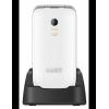 TELEFONO CELLULARE SAIET SENIOR SCUDO TRE ITALIA - WHITE [CON BASE RICARICA]