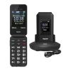 TELEFONO CELLULARE BEGHELLI SLV41 4G ITALIA - BLACK [CON BASE DI RICARICA E TASTO SOS]