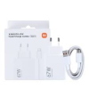 ALIMENTATORE DA RETE XIAOMI MDY-12-EH USB [67W] + CAVO TYPE-C - WHITE