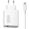 ALIMENTATORE DA RETE XIAOMI MDY-19-ER USB [100W] + CAVO TYPE-C - WHITE