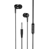 AURICOLARE STEREO XO [EP37] JACK 3.5 MM. CON TASTO RISPOSTA - BLACK