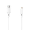 CAVO USB PER APPLE I-PHONE LIGHTNING - SETTY - WHITE [MAX 2 A.] 3 METRI
